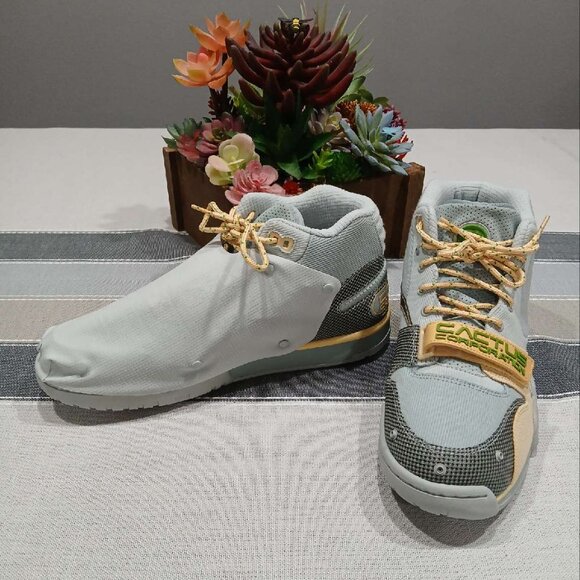 Nike Air Trainer 1 SP Cactus Jack X Travis Scott Grey Haze Sz 10 Men - Picture 2 of 7